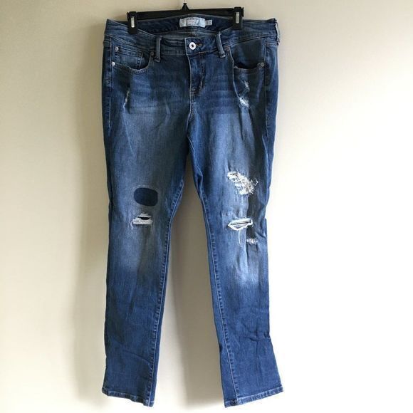 TORRID BOYFRIEND JEAN VINTAGE STRETCH MEDIUM WASH - Picture 5 of 12